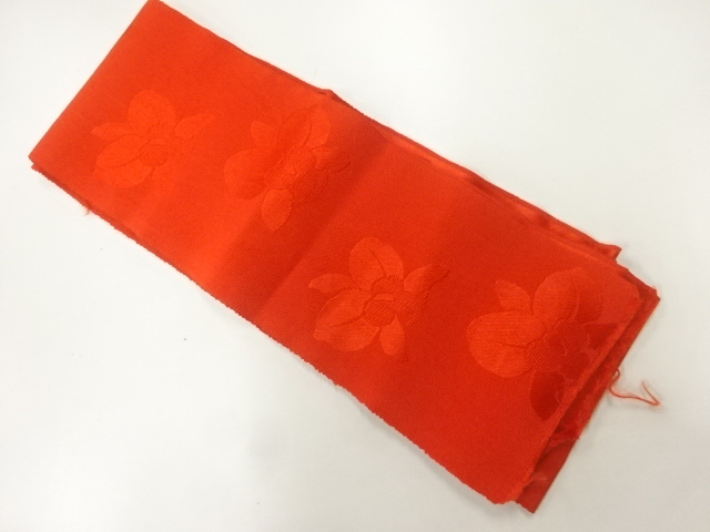 JAPANESE KIMONO / YUKATA OBI / WOVEN FLOWER